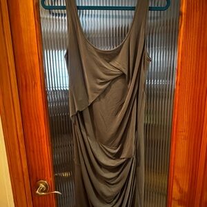 BCBGMaxAzria Dark green Asymmetrical Dress